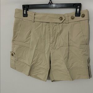Vince Women's Beige Cargo Shorts